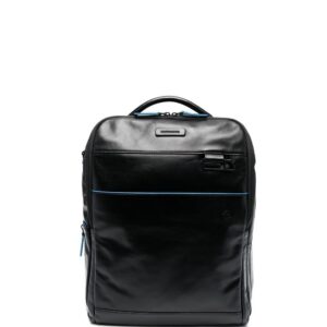 PIQUADRO logo-plaque backpack