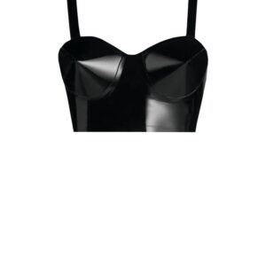 Maison Margiela  latex balconette bra