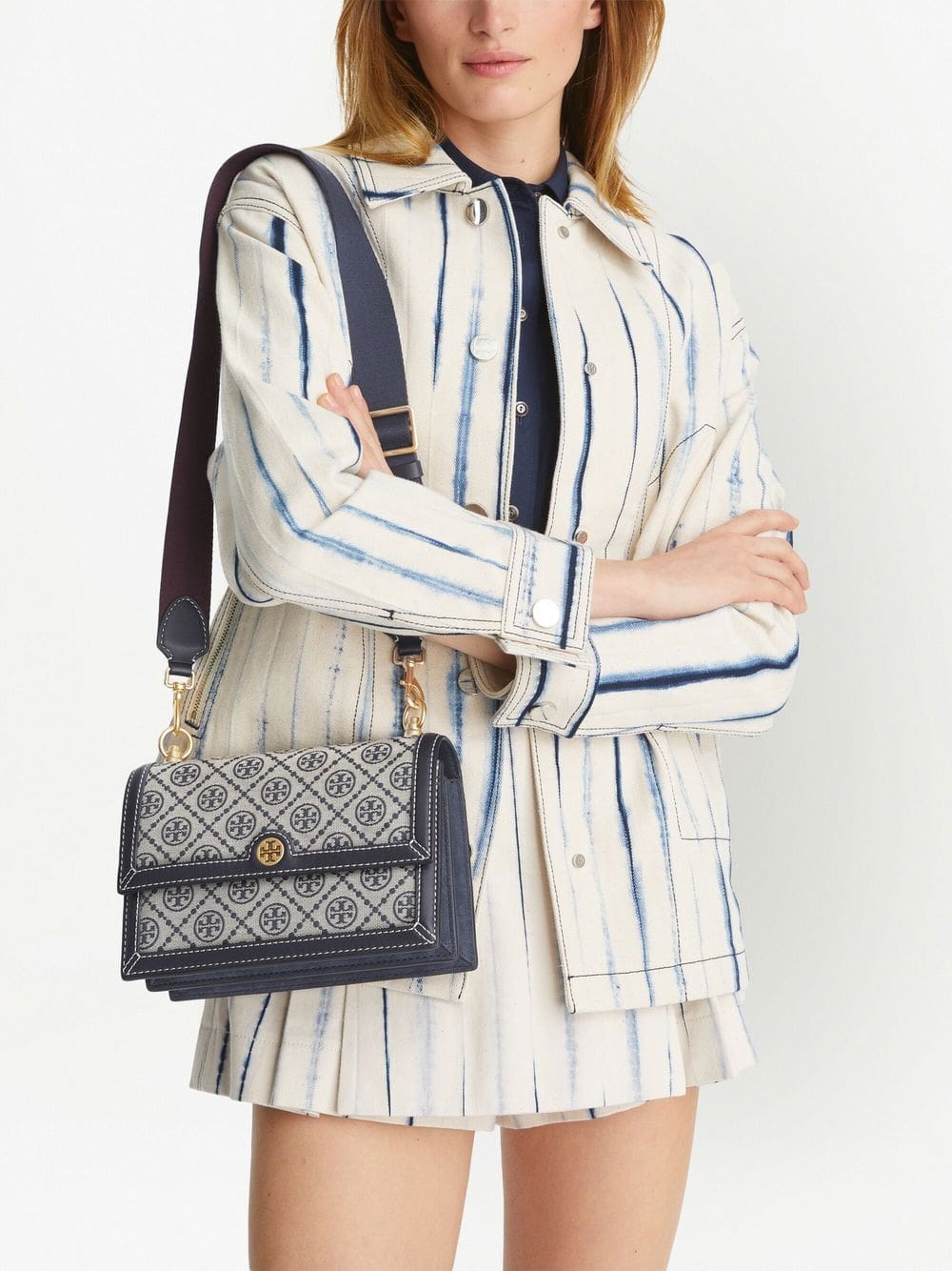 Tory Burch T-Monogram jacquard shoulder bag - Image 2