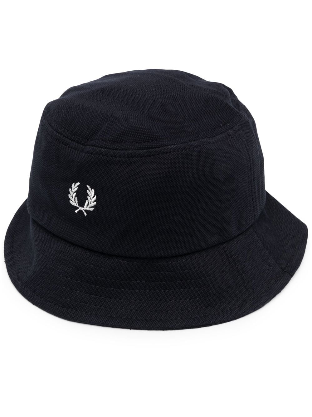 Fred Perry embroidered-logo bucket hat