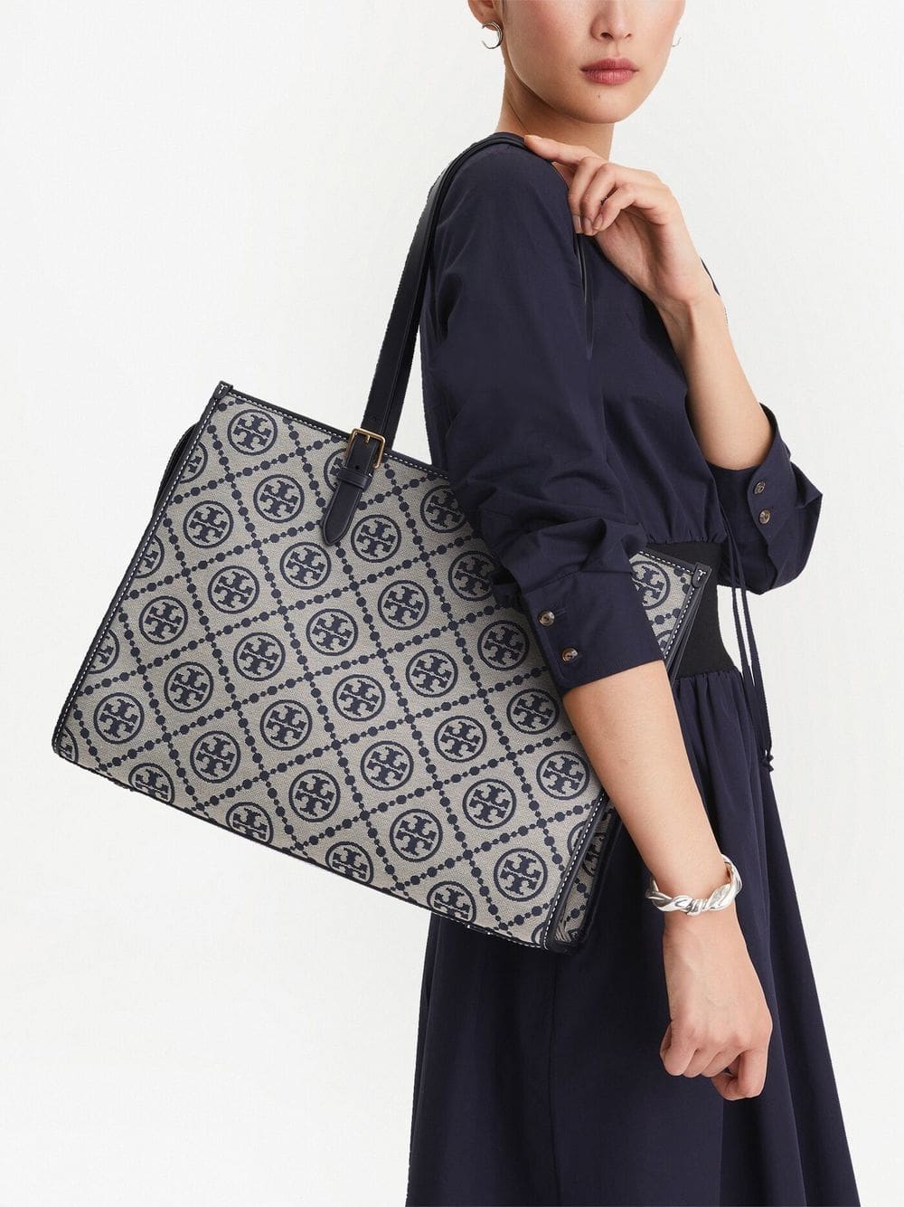 Tory Burch T Monogram tote bag - Image 2
