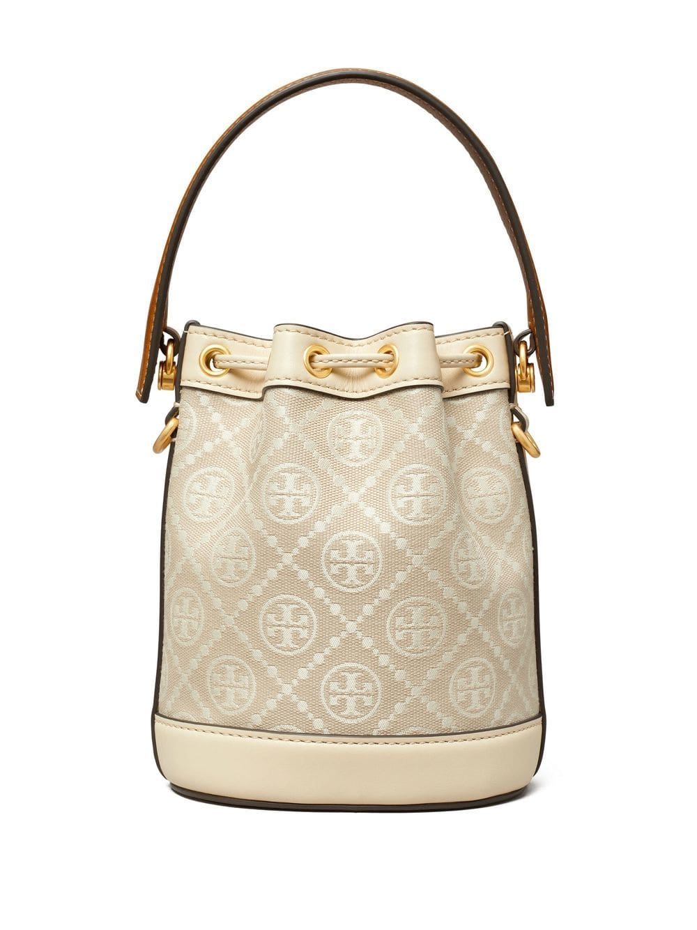 Tory Burch T Monogram jacquard bucket bag - Image 3
