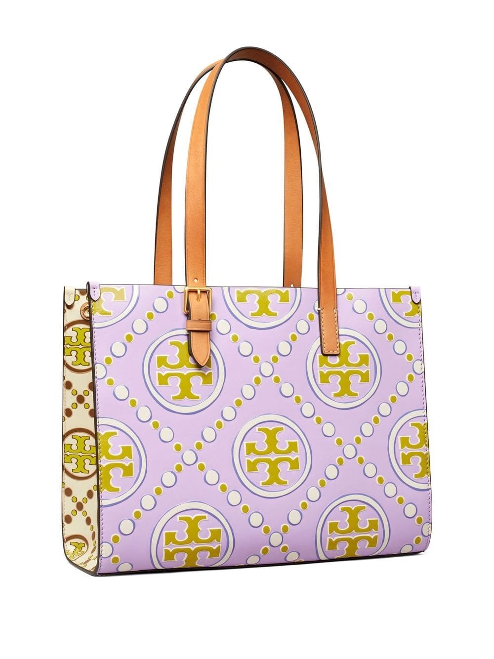 Tory Burch T Monogram embossed tote - Image 4