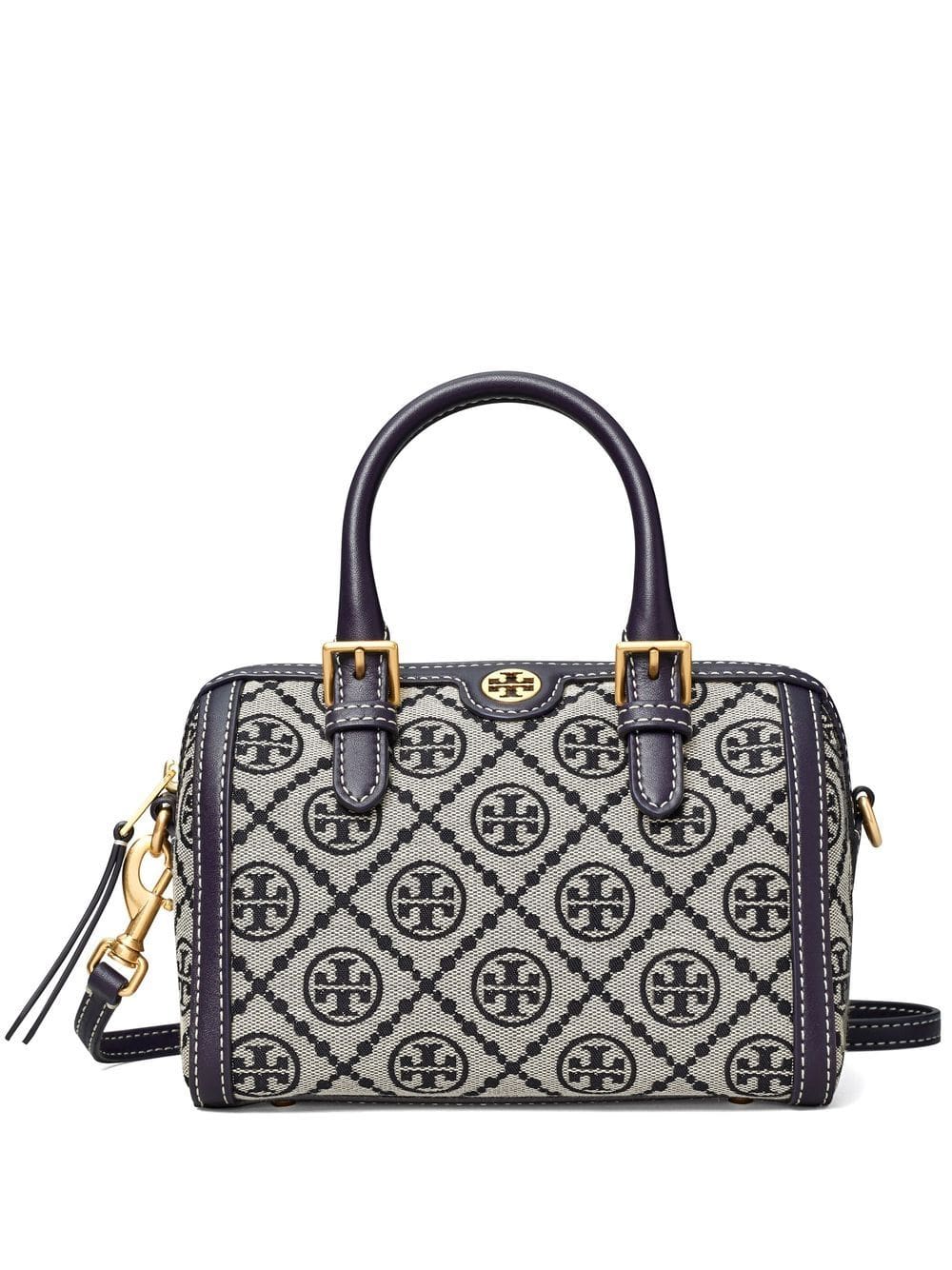 Tory Burch T Monogram barrel bag