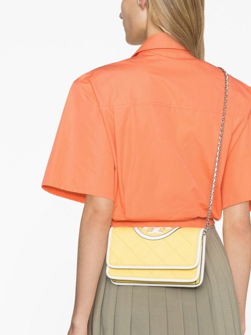 Tory Burch quilted leather crossbody bag - Image 3