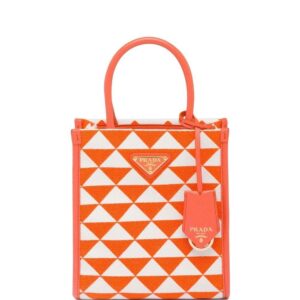 Prada Symbole embroidered mini bag