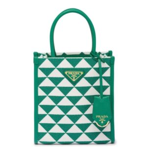 Prada Symbole embroidered mini bag