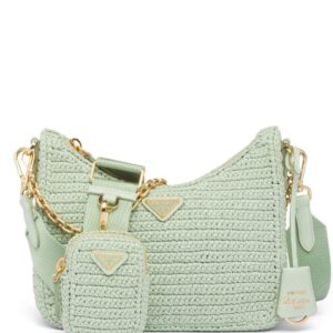 Prada Re-Edition 2005 crochet-knit shoulder bag