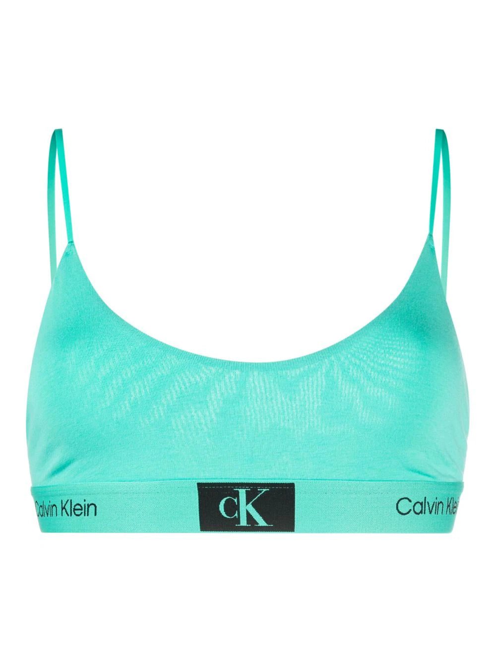 Calvin Klein Unlined stretch-cotton bralette