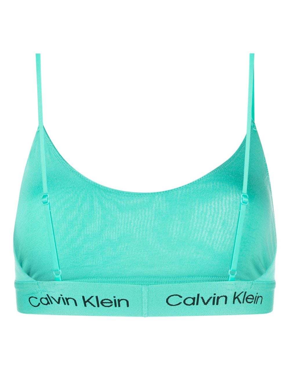 Calvin Klein Unlined stretch-cotton bralette - Image 2