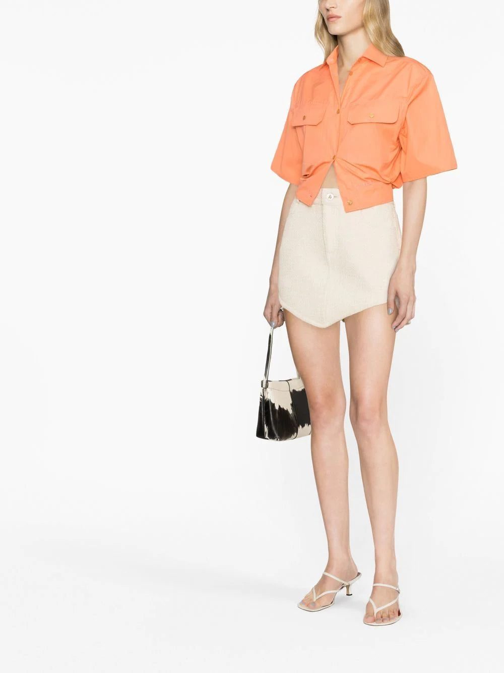 Off-White Toybox cropped shirt - Image 4