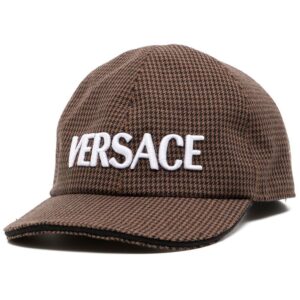 Versace logo-print baseball cap