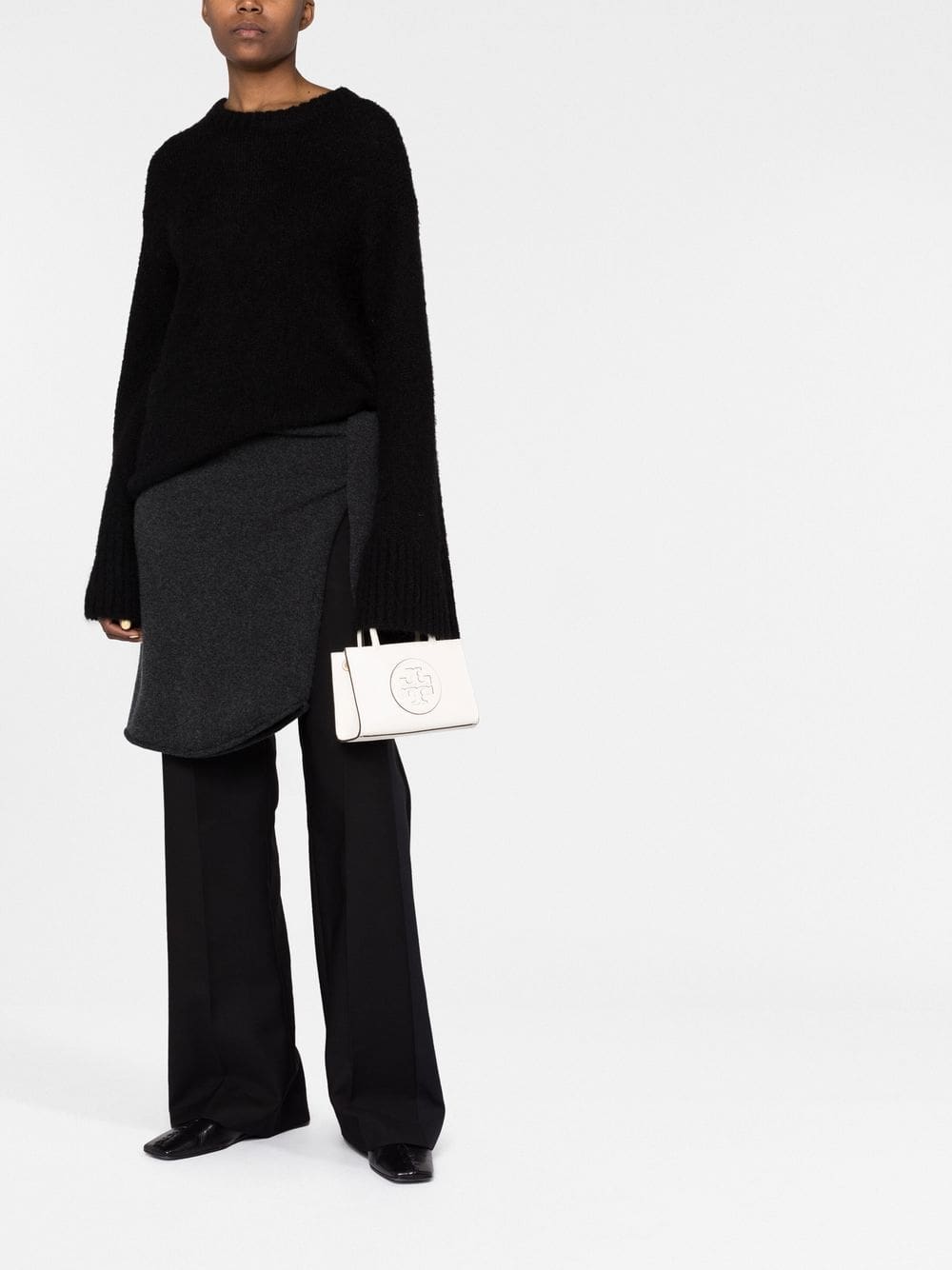 Tory Burch Ella logo-patch tote - Image 2