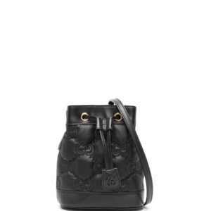 Gucci GG Supreme matelassé bucket bag