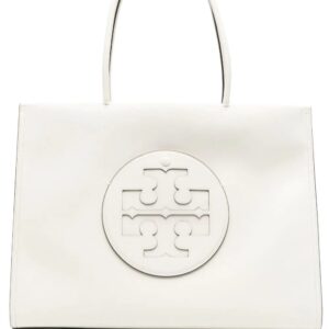 Tory Burch  logo-plaque leather tote bag