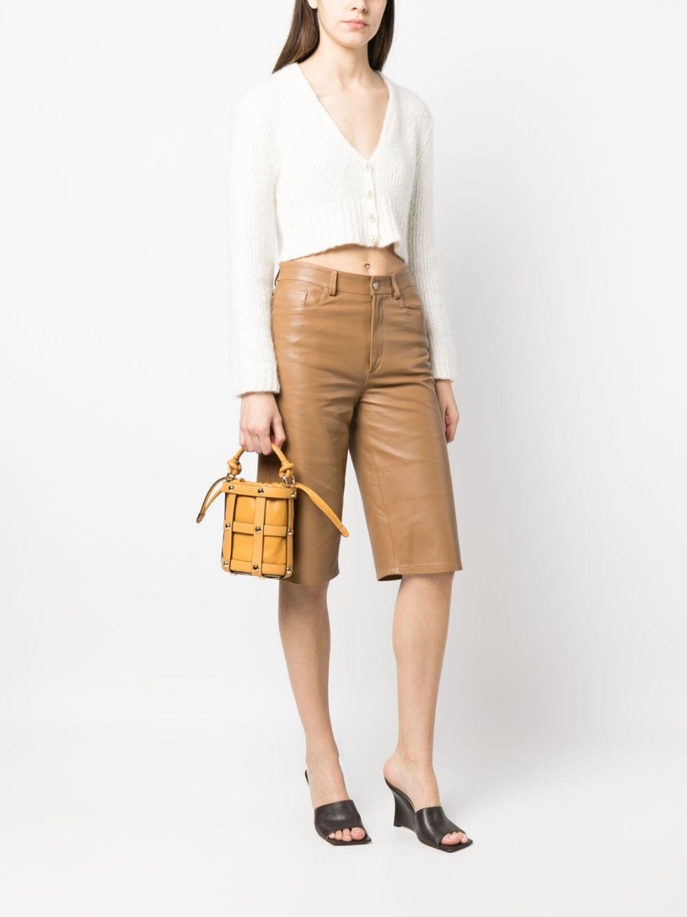 Ferragamo Cage calf-leather bucket bag - Image 2