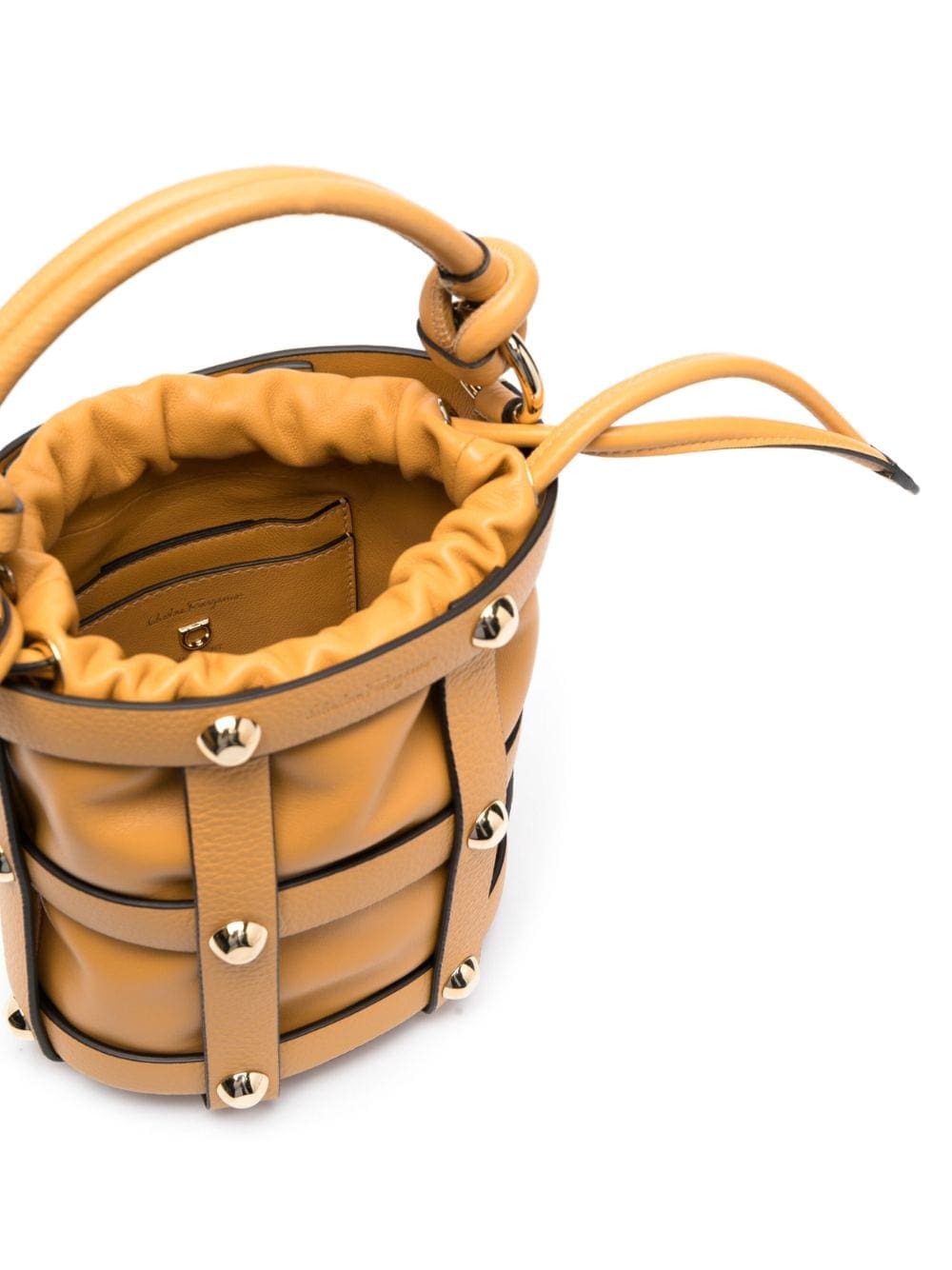 Ferragamo Cage calf-leather bucket bag - Image 5