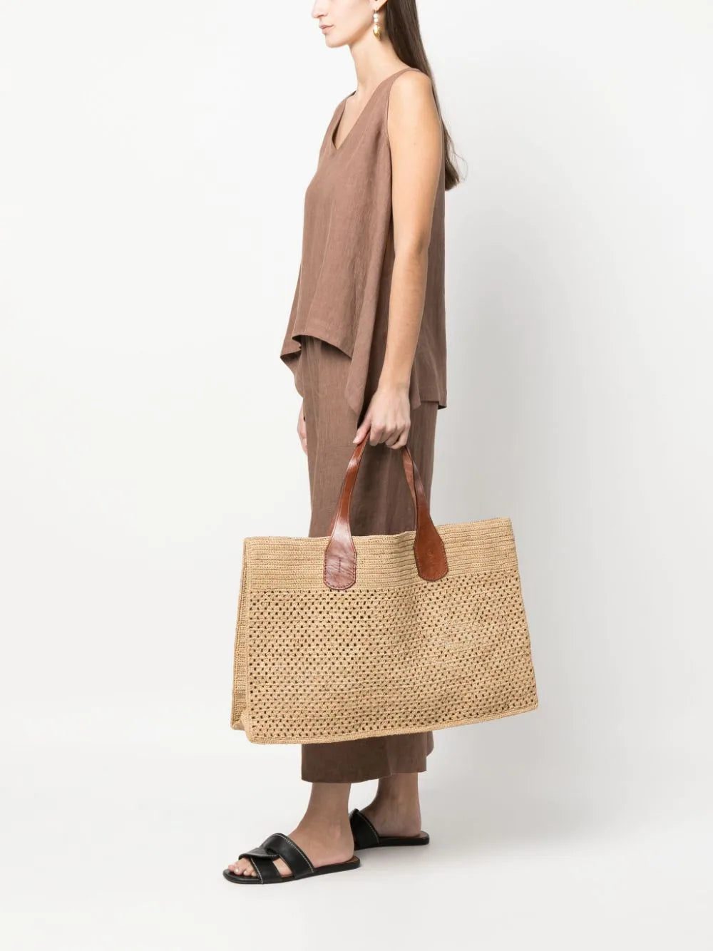 IBELIV Havana raffia tote bag - Image 2