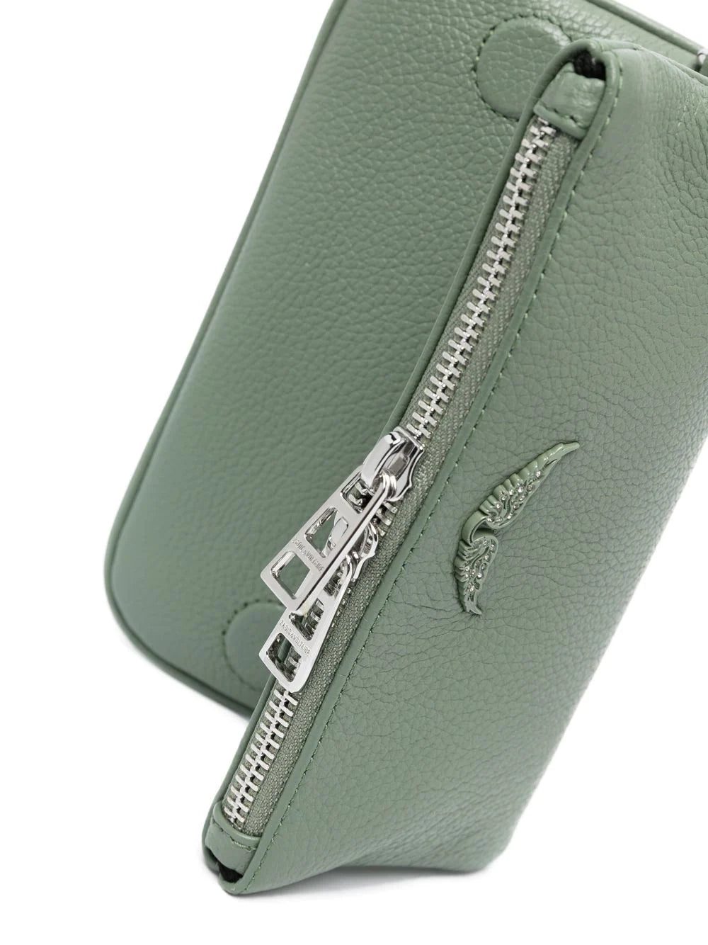 Zadig&Voltaire Rock leather clutch bag - Image 4