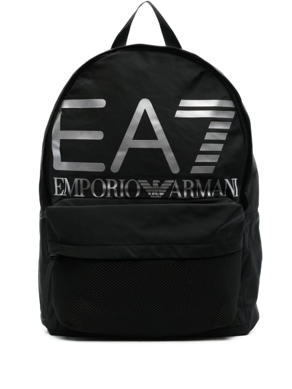 Ea7 Emporio Armani logo print backpack