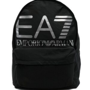 Ea7 Emporio Armani logo-print backpack