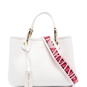 Emporio Armani logo-strap tote bag