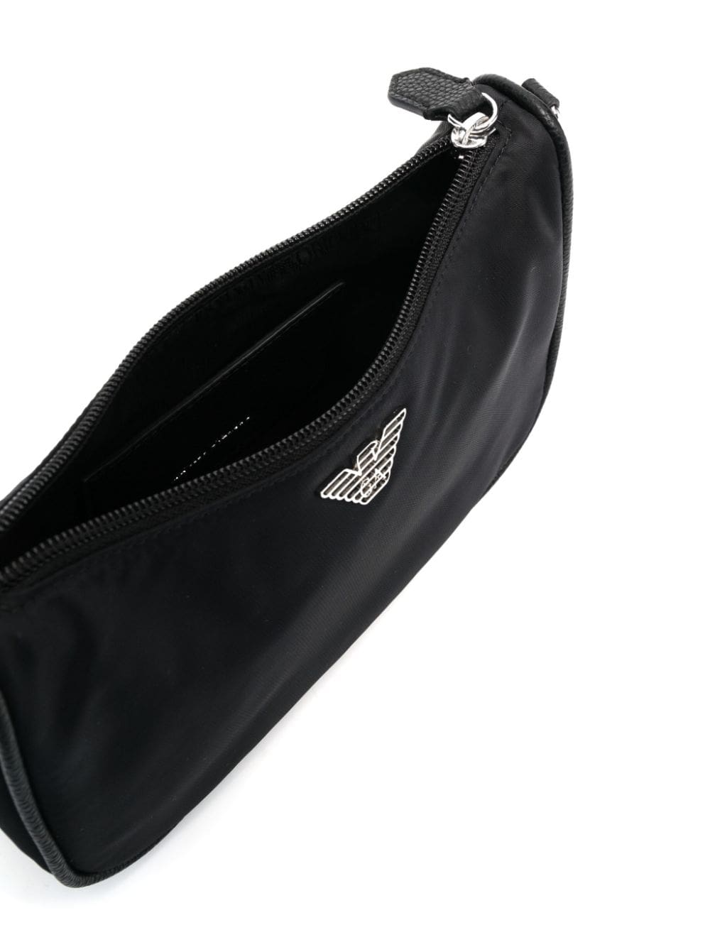 Emporio Armani logo-strap shoulder bag - Image 5