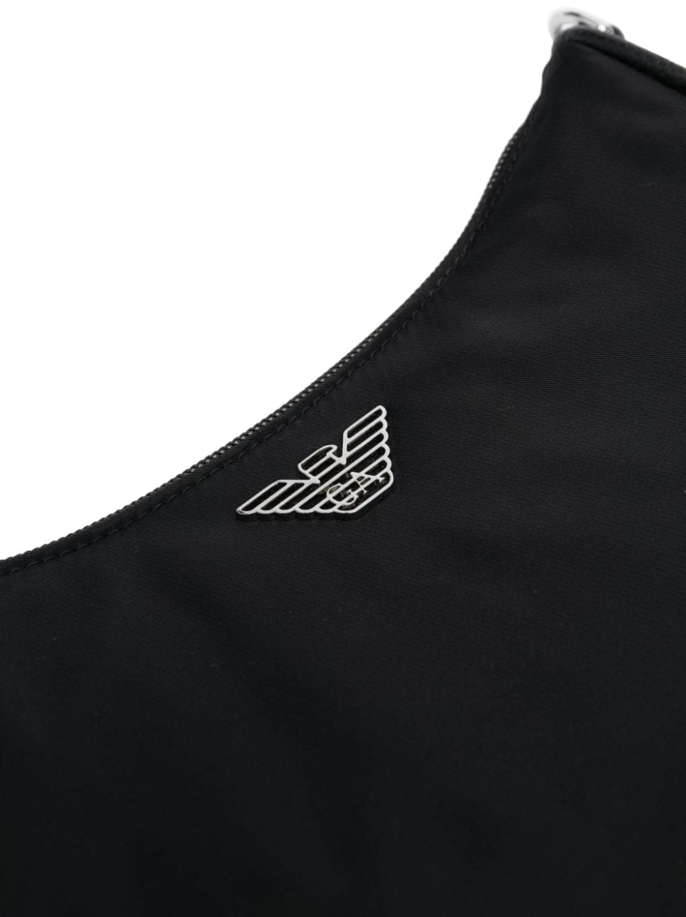 Emporio Armani logo-strap shoulder bag - Image 4