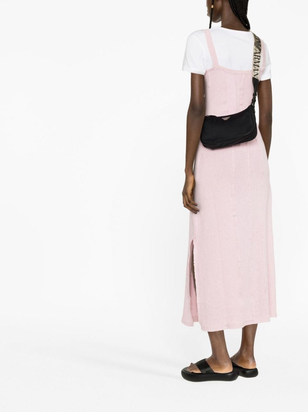 Emporio Armani logo-strap shoulder bag - Image 2