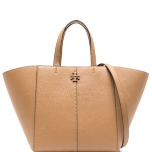 Tory Burch Double T leather tote bag