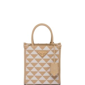 Prada Symbole embroidered mini bag