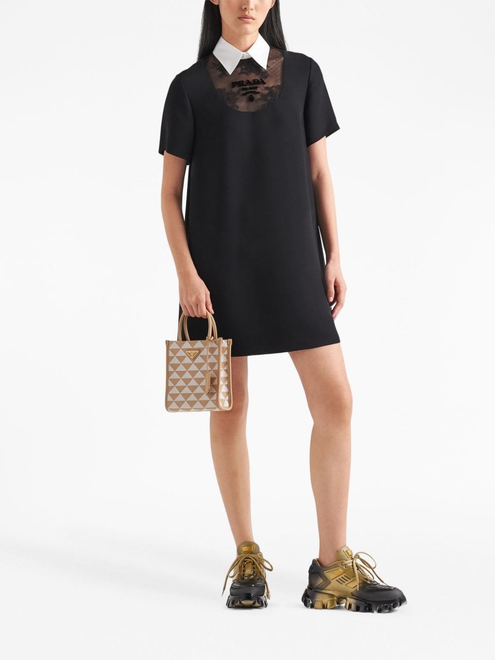 Prada Symbole embroidered mini bag - Image 2