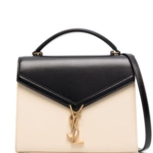 Saint Laurent Cassandra two-tone tote bag