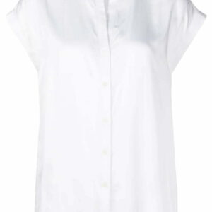 Armani Exchange  band-collar short-sleeve shirt