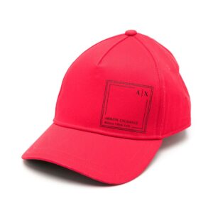 Armani Exchange logo-print baseball cap