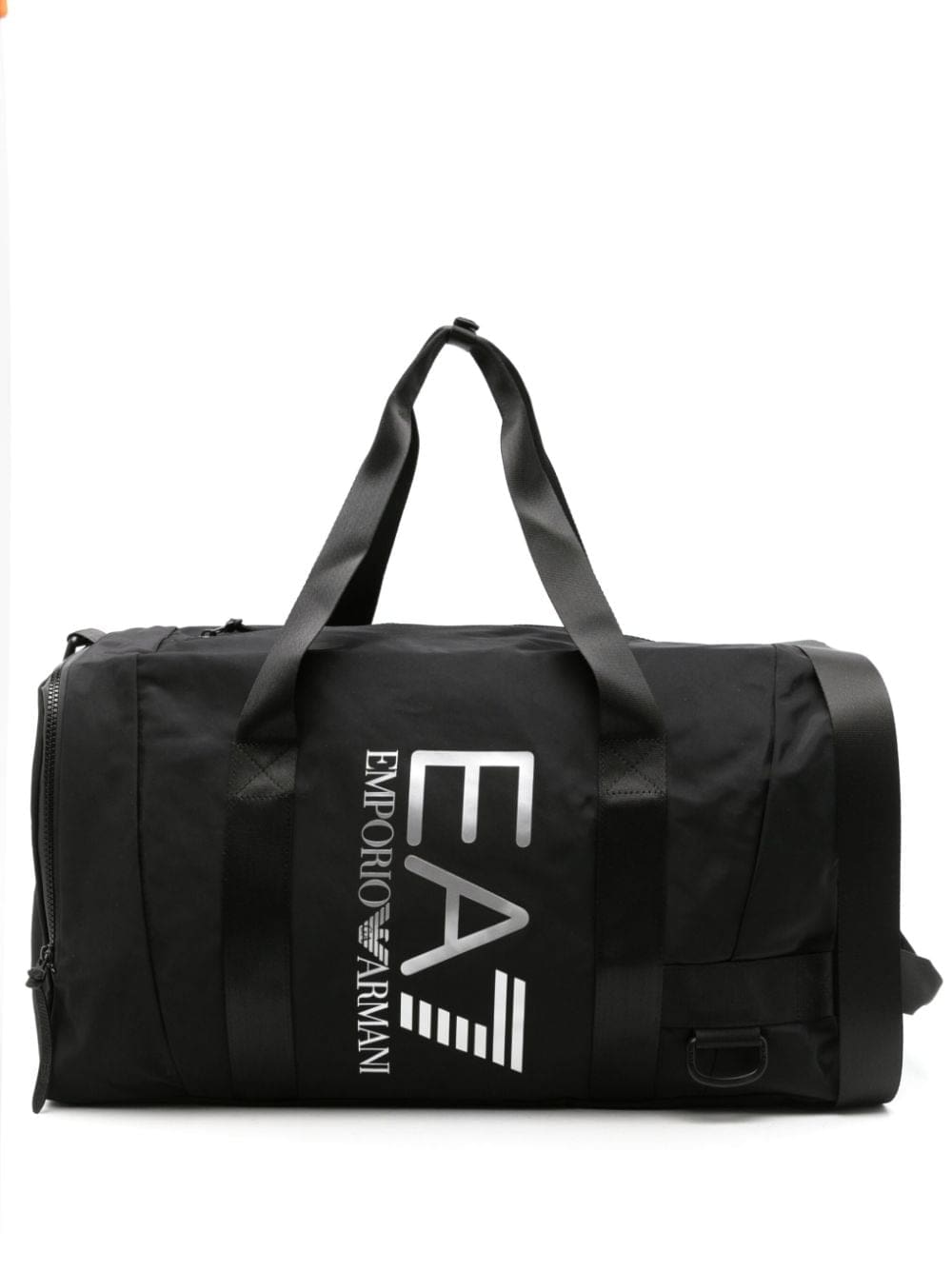 Ea7 Emporio Armani logo-print zipped holdall