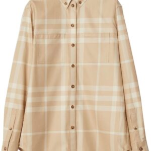 Burberry  check cotton shirt