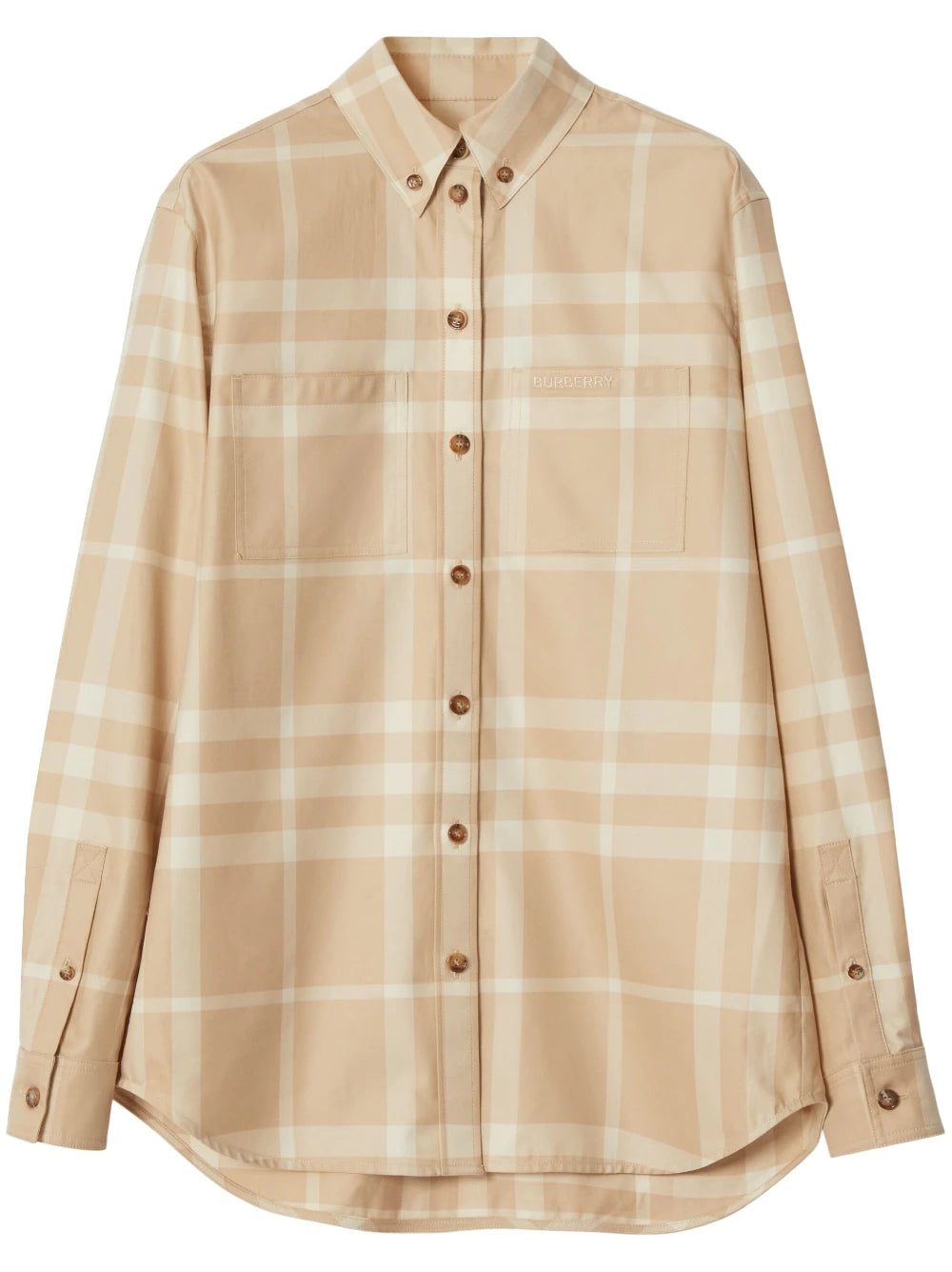 Burberry check cotton shirt