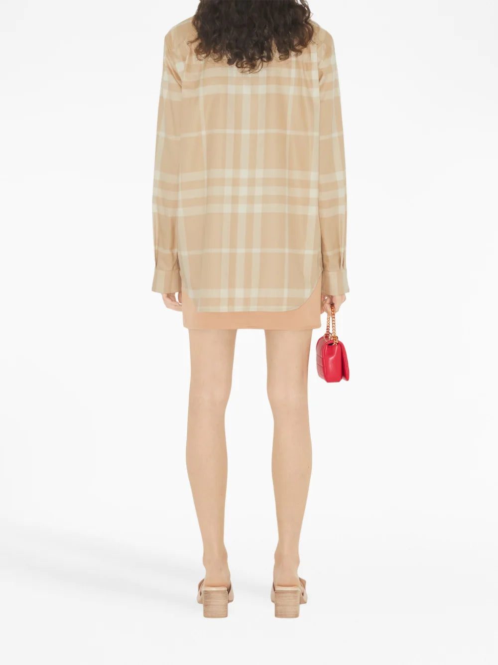 Burberry check cotton shirt - Image 4