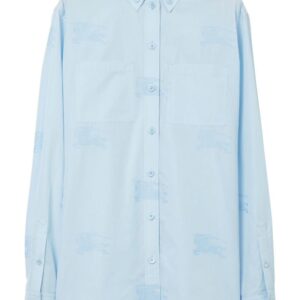 Burberry EKD cotton oversized shirt
