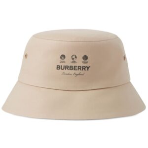 Burberry logo-print bucket hat