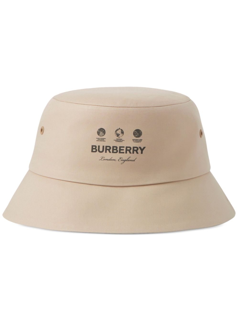 Burberry logo-print bucket hat