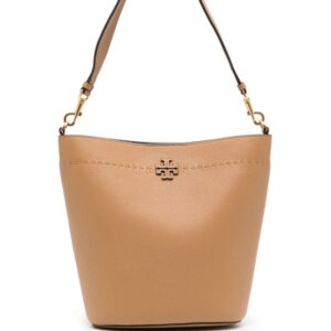 Tory Burch McGraw logo bucket bag