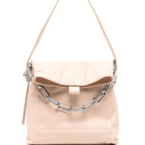 Off-White Ow Booster leather shoulder bag