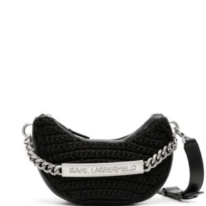 Karl Lagerfeld K/Id leather shoulder bag