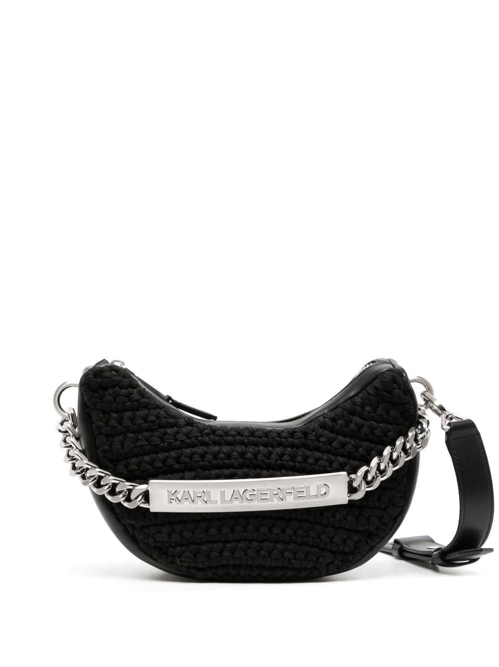 Karl Lagerfeld K/Id leather shoulder bag