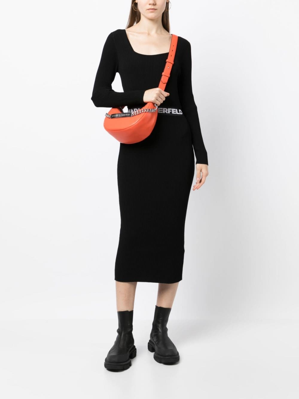 Karl Lagerfeld K/Id leather shoulder bag - Image 2