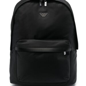 Emporio Armani logo-plaque backpack