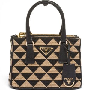 Prada Symbole embroidered mini bag