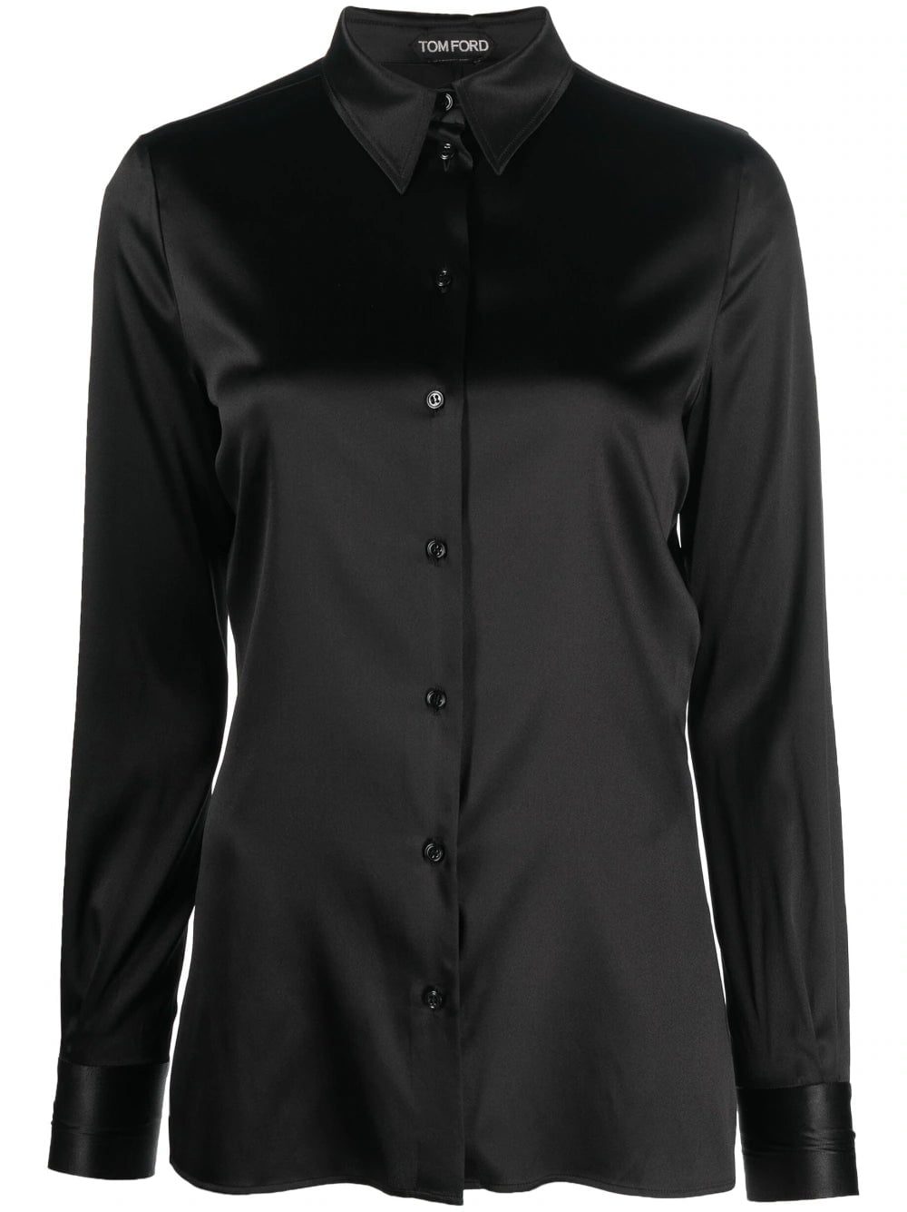 TOM FORD stretch silk-satin shirt